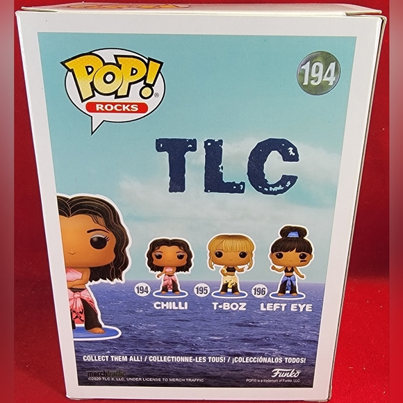 Tlc chilli chase funko pop # 194 (nib) - Picture 7 of 7